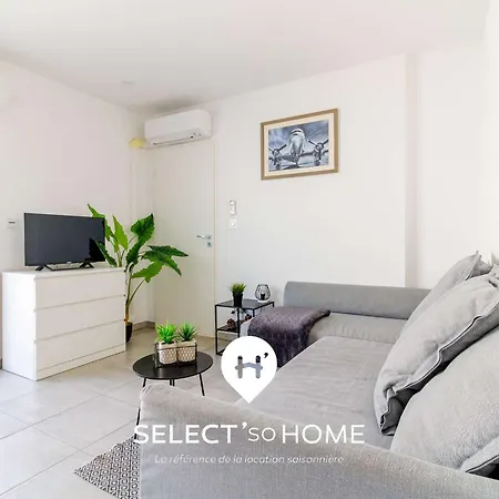 Select'sohome - Pour 4 Personnes Avec Parking Prive Et Grande Terrasse ! - Centre-ville Du Lavandou - Lavand'or