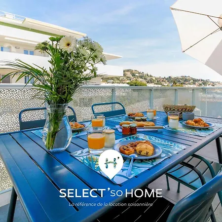 Select'sohome - Pour 4 Personnes Avec Parking Prive Et Grande Terrasse ! - Centre-ville Du Lavandou - Lavand'or Apartman Le Lavandou