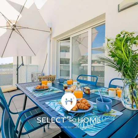 Select'sohome - Pour 4 Personnes Avec Parking Prive Et Grande Terrasse ! - Centre-ville Du Lavandou - Lavand'or Le Lavandou