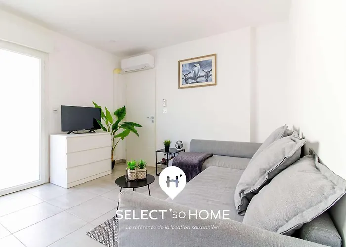 Select'sohome - Pour 4 Personnes Avec Parking Prive Et Grande Terrasse ! - Lavand'or